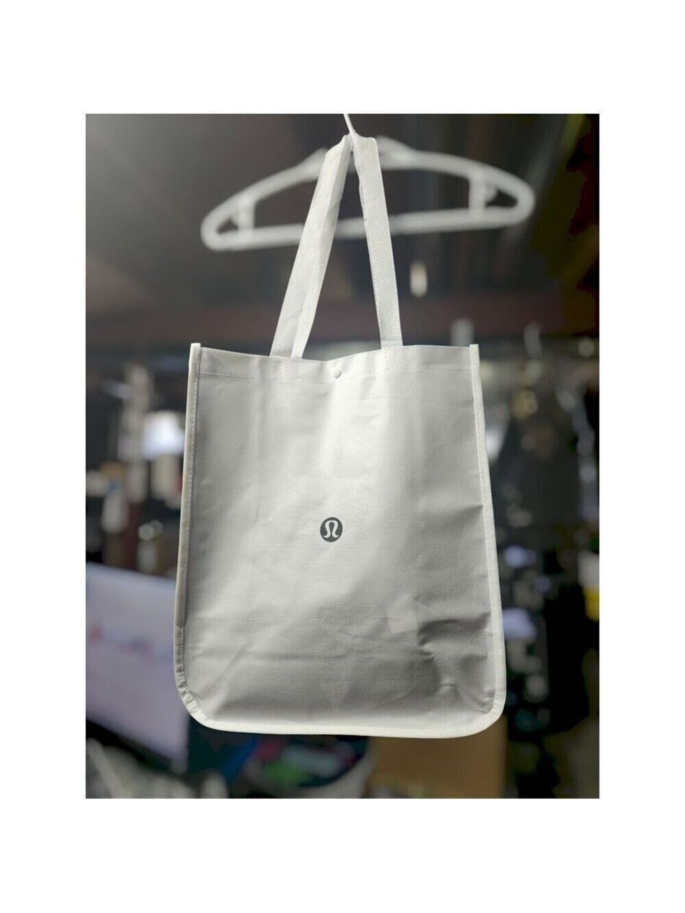 lululemon shopping bag large white x 3